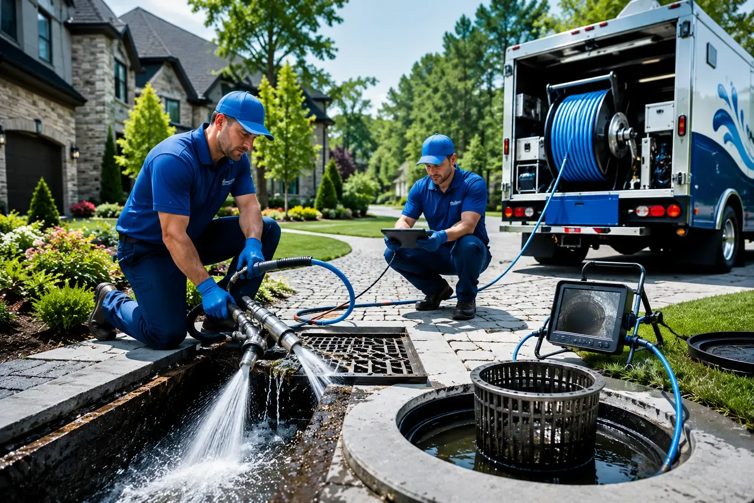 Local outdoor drain cleaning professionals in Rush, KY